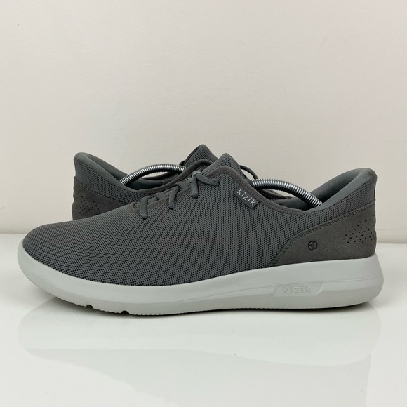 Kizik Men’s Size 13.0 Madrid Eco Knit Gray Casual Athletic Shoes Lace Up main image 6